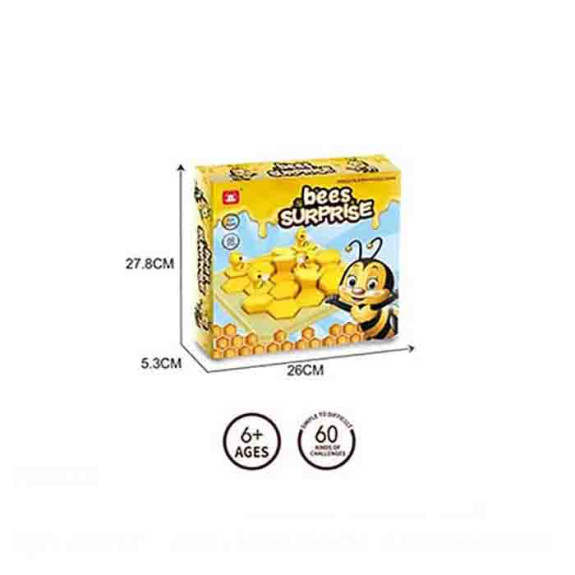 Bees gather honey